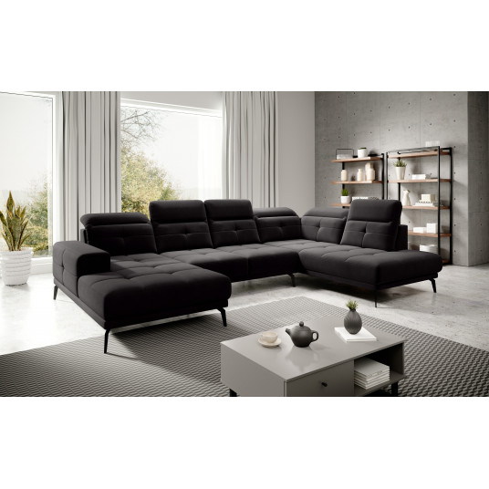 Kampinė sofa Bretan, audinys Velvetmat 10