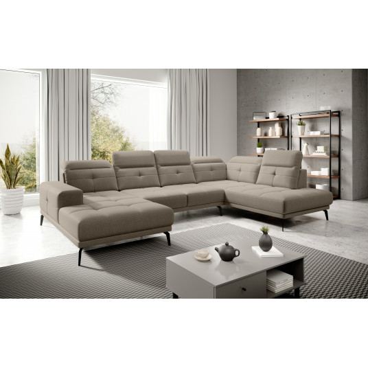 Kampinė sofa Bretan, audinys Vero 18