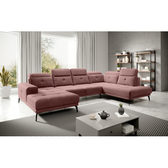 Kampinė sofa Bretan, audinys Lukso 24