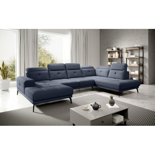 Kampinė sofa Bretan, audinys Poco 40