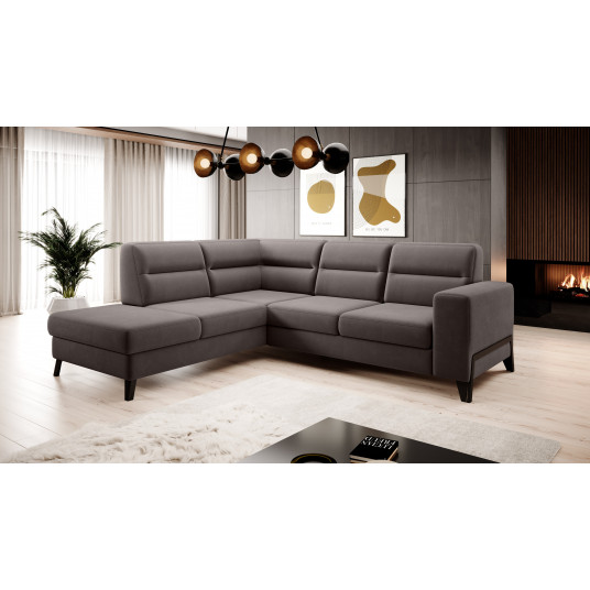Kampinė sofa Cassara su patalynės dėže, audinys Savoi 7