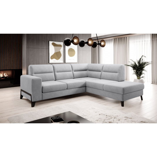 Kampinė sofa Cassara su patalynės dėže, audinys Sola 4