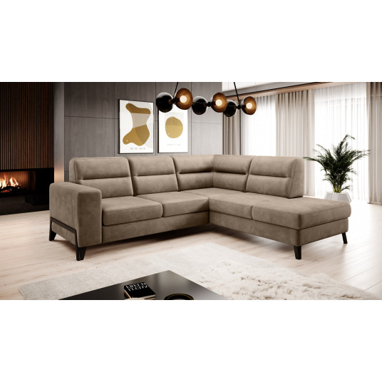  Kampinė sofa Cassara su patalynės dėže, audinys Nube 20 