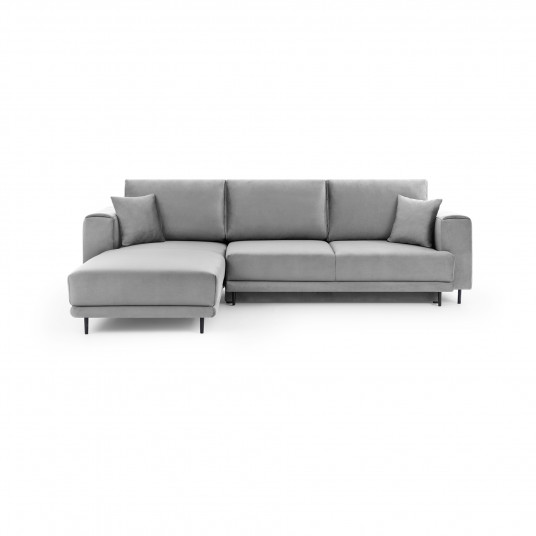Kampinė sofa Dalia su patalynės dėže, audinys Nube 3