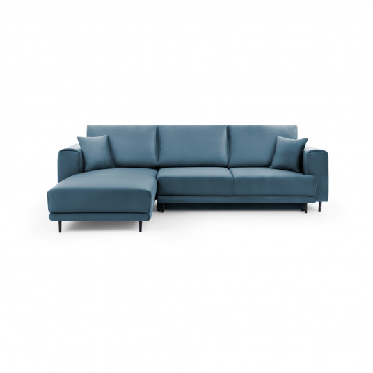  Kampinė sofa Dalia su patalynės dėže, audinys Velvetmat 100 