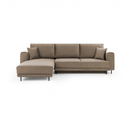 Kampinė sofa Dalia su patalynės dėže, audinys Nube 20