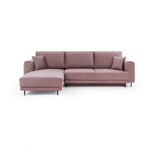 Kampinė sofa Dalia su patalynės dėže, audinys Velvetmat 24