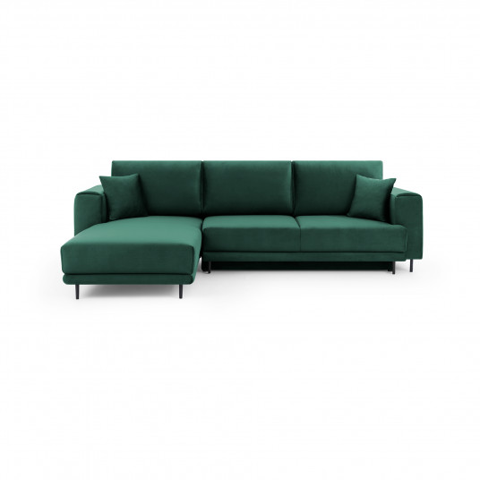 Kampinė sofa Dalia su patalynės dėže, audinys Nube 35