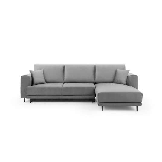 Kampinė sofa Dalia su patalynės dėže, audinys Nube 4