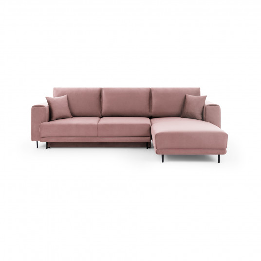 Kampinė sofa Dalia su patalynės dėže, audinys Nube 24