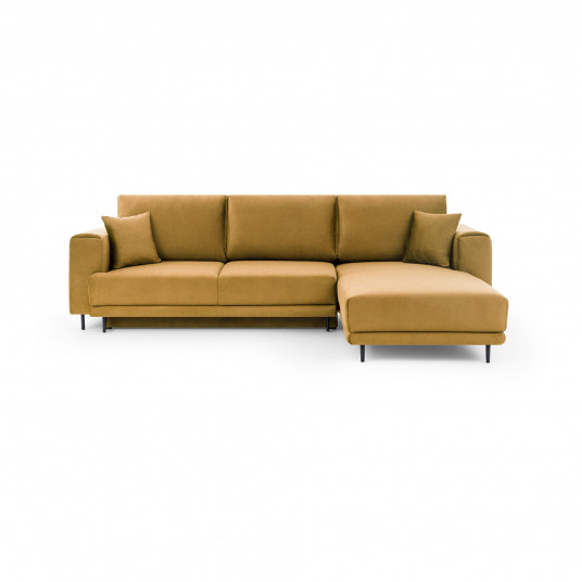 Kampinė sofa Dalia su patalynės dėže, audinys Loco 45