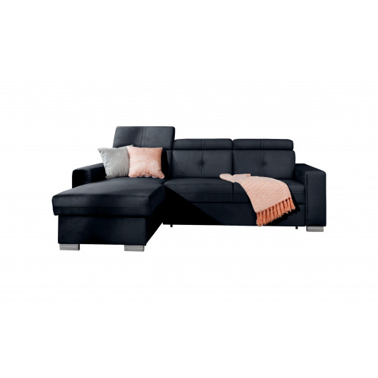  Kampinė sofa Fresia su patalynės dėže, audinys Monolith 79 