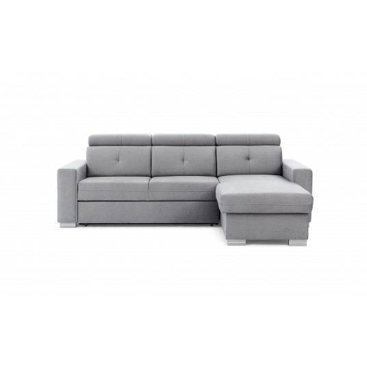 Kampinė sofa Fresia su patalynės dėže, audinys Nube 4