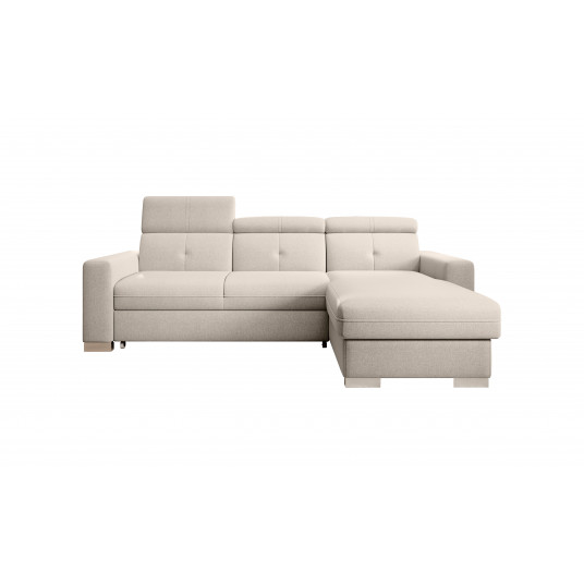 Kampinė sofa Fresia su patalynės dėže, audinys Inari 22