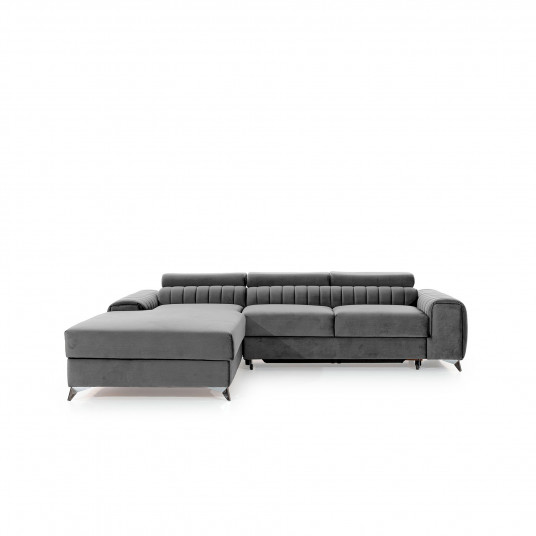  Kampinė sofa Grayson su patalynės dėže, audinys Nube 3 