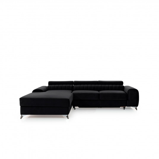 Kampinė sofa Grayson su patalynės dėže, audinys Velvetmat 10
