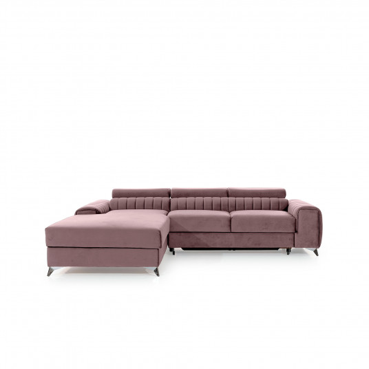 Kampinė sofa Grayson su patalynės dėže, audinys Loco 24