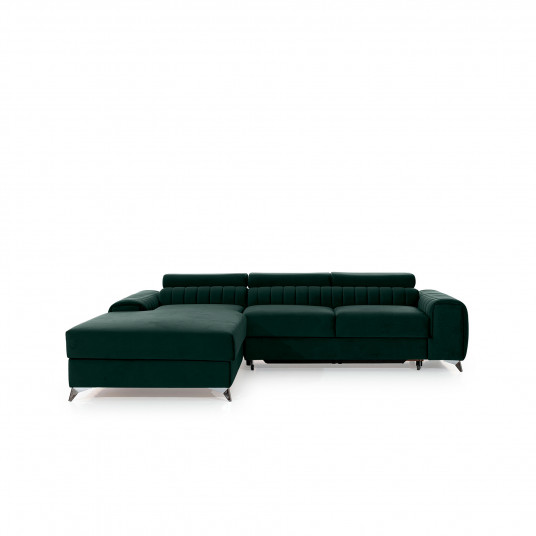 Kampinė sofa Grayson su patalynės dėže, audinys Loco 35