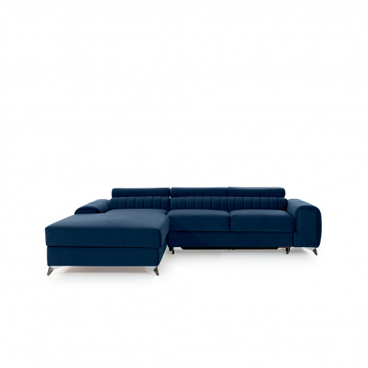 Kampinė sofa Grayson su patalynės dėže, audinys Loco 40