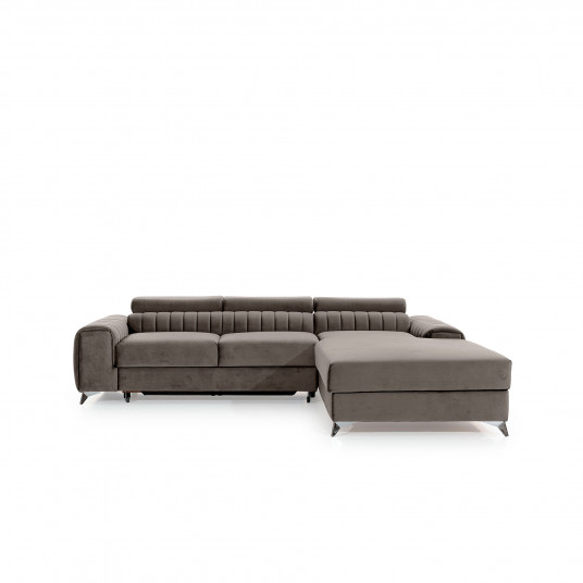 Kampinė sofa Grayson su patalynės dėže, audinys Loco 4