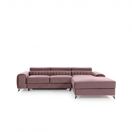 Kampinė sofa Grayson su patalynės dėže, audinys Loco 24