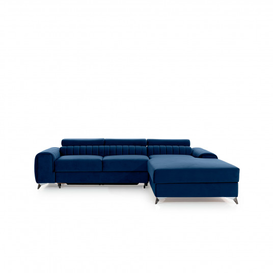  Kampinė sofa Grayson su patalynės dėže, audinys Velvetmat 40 