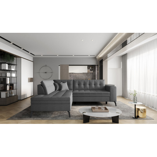 Kampinė sofa Lanvin, audinys Flores 5