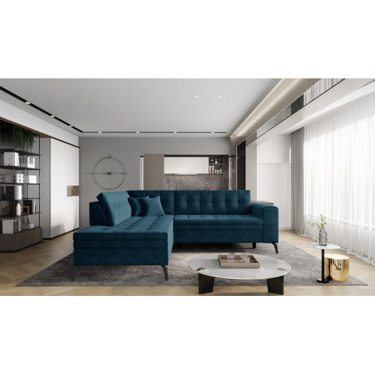 Kampinė sofa Lanvin, audinys Velvetmat 40