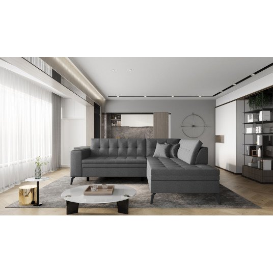Kampinė sofa Lanvin, audinys Flores 5