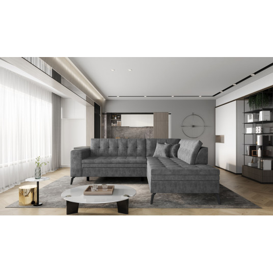Kampinė sofa Lanvin, audinys Leve 6