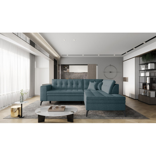 Kampinė sofa Lanvin, audinys Borneo 38