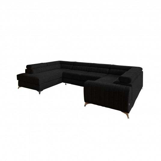  Kampinė sofa Louis su patalynės dėže, audinys Vero 10 