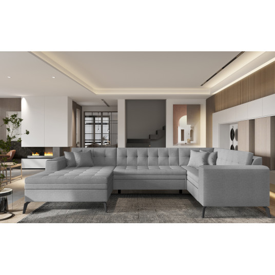  Kampinė sofa Montez, audinys Flores 4 