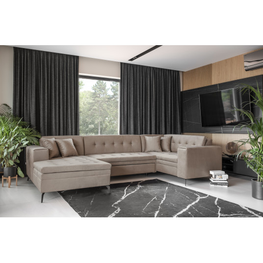 Kampinė sofa Montez, audinys Nube 20