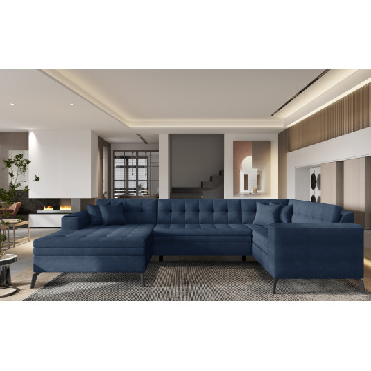  Kampinė sofa Montez, audinys Poco 40 