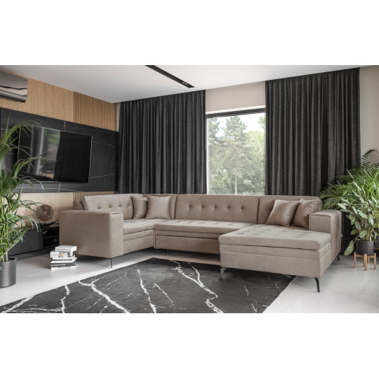 Kampinė sofa Montez, audinys Nube 20