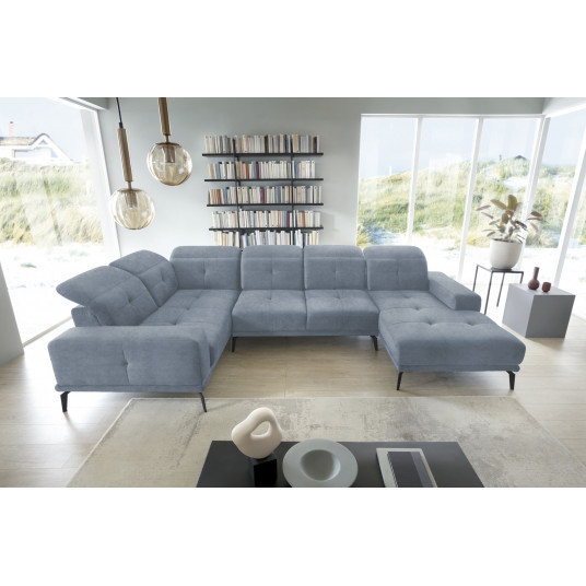  Kampinė sofa Neviro, audinys Loco 03 