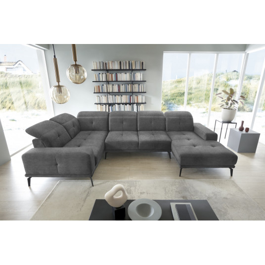 Kampinė sofa Neviro, audinys Loco 06
