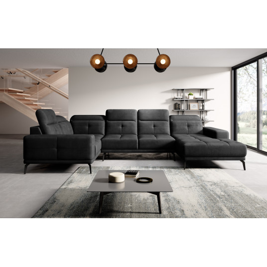 Kampinė sofa Neviro, audinys Nube 6