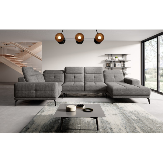 Kampinė sofa Neviro, audinys Marte 130