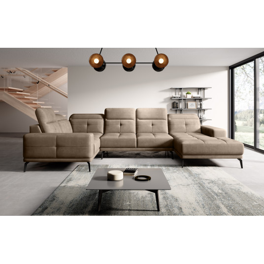 Kampinė sofa Neviro, audinys Nube 20