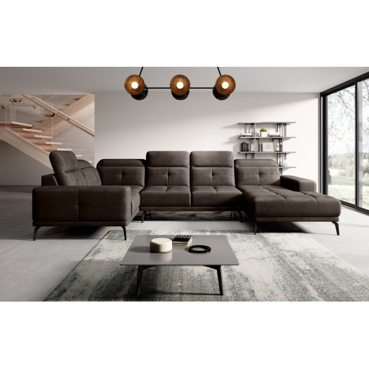 Kampinė sofa Neviro, audinys Nube 22