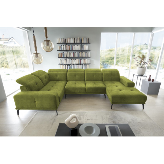 Kampinė sofa Neviro, audinys Loco 33
