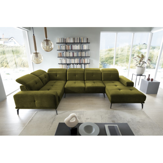 Kampinė sofa Neviro, audinys Nube 33