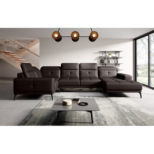 Kampinė sofa Neviro, audinys Softis 66