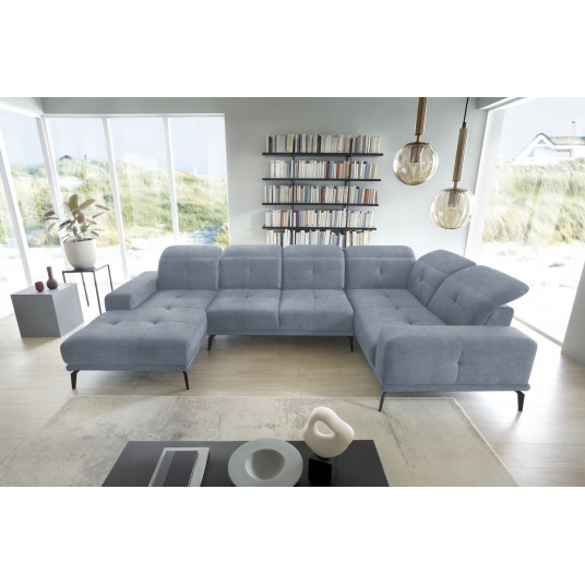 Kampinė sofa Neviro, audinys Loco 03
