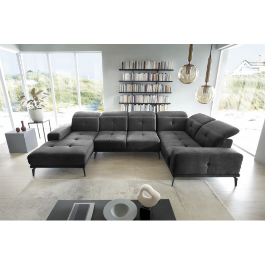 Kampinė sofa Neviro, audinys Nube 5