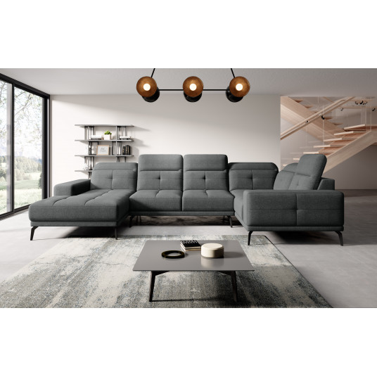 Kampinė sofa Neviro, audinys Vero 5