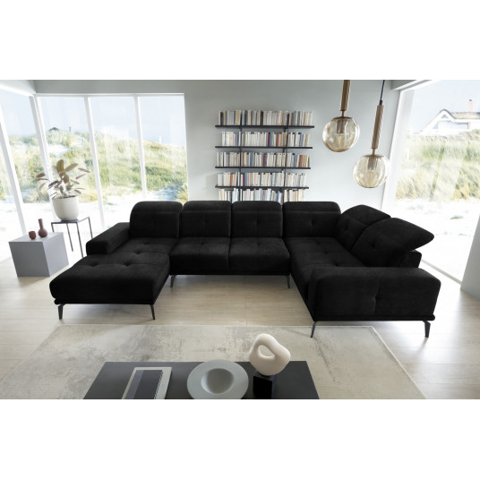 Kampinė sofa Neviro, audinys Loco 10