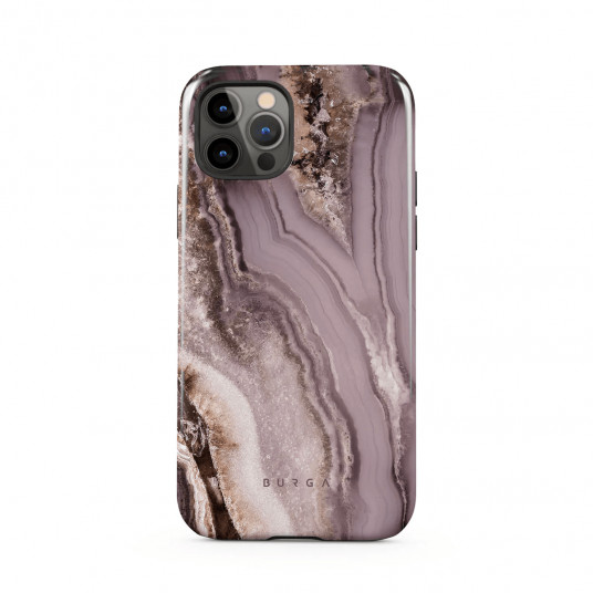  Dėklas Burga iPhone 12/12 Pro Golden Taupe Tough 